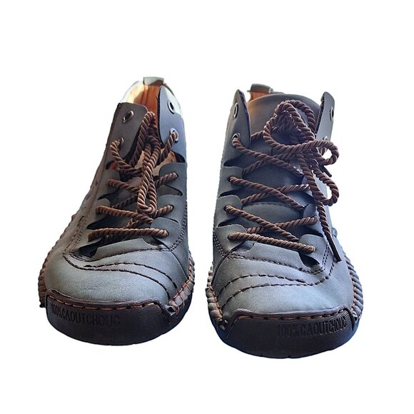 Blue - Fashion 5 1978 - Chukka Boots. size 39. Men's size 6.5 / Woman's 8.0/8.5 - Picture 5 of 6